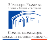 Conseil economique social et environnemental logo