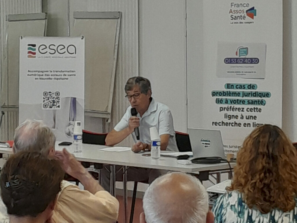 Emile Maly RU FAS NA du 25-06-2025. Rencontre territoriale de la représentation des usagers et de la Démocratie en santé