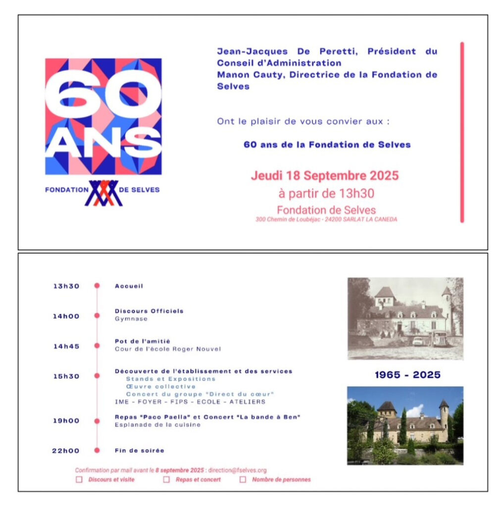 60 ans Fondation de Selves 18-09-2025