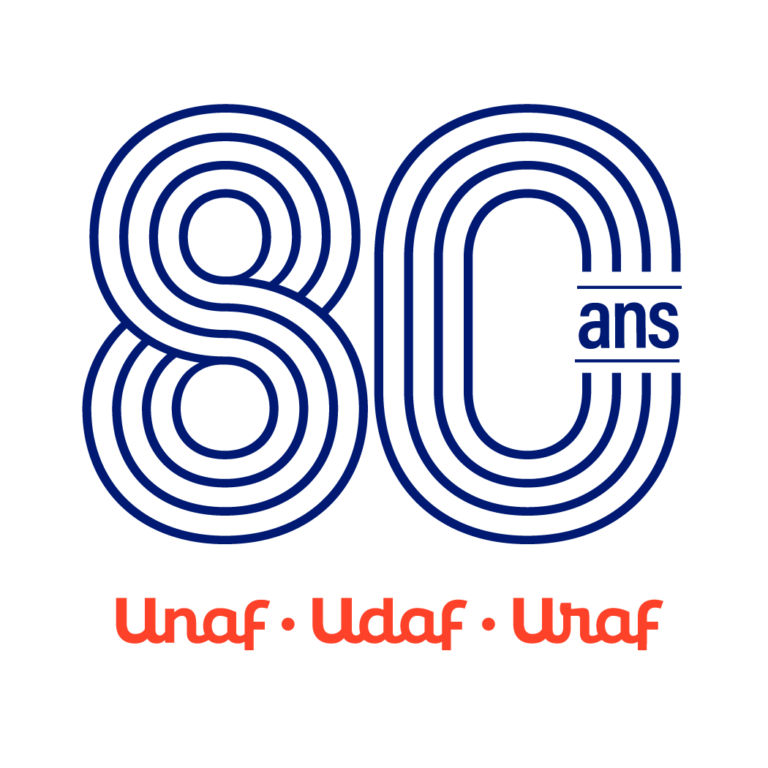 logo 80 ans de l'udaf