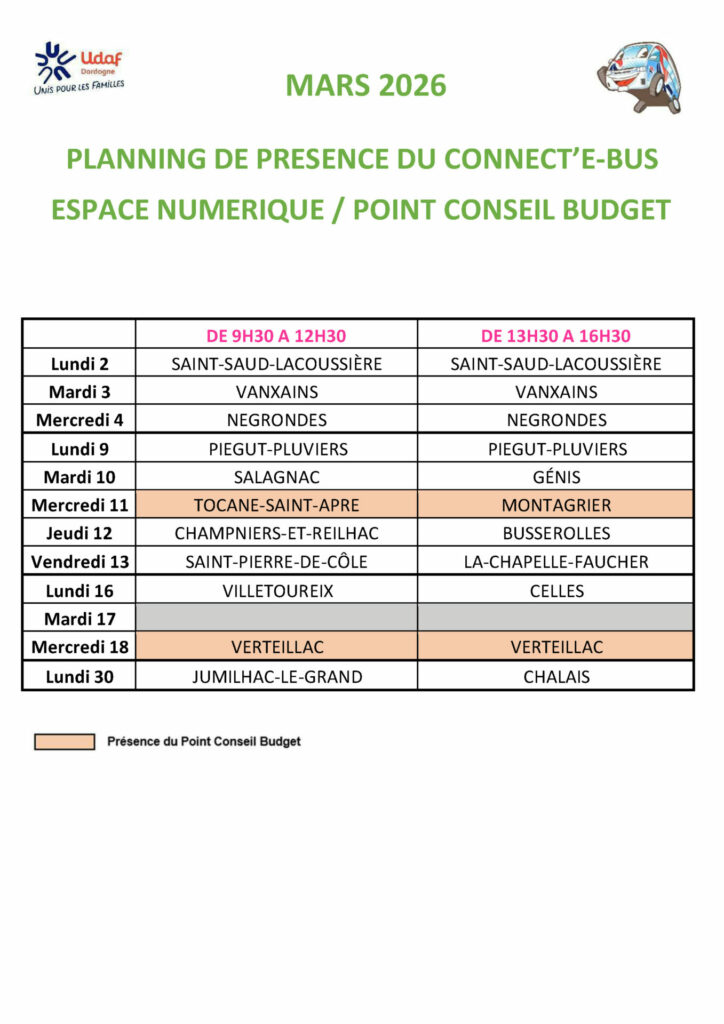connect'e-bus mars 2026
